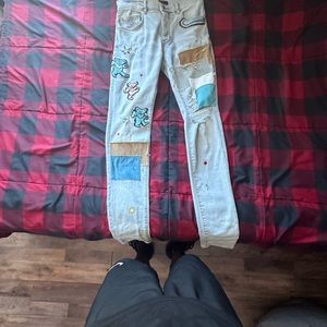 Amiri jeans grateful dead collab